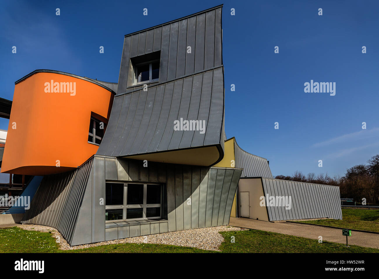 Vitra Headquarter in Birsfelden, Basel, Switzerland. Architect Gehry