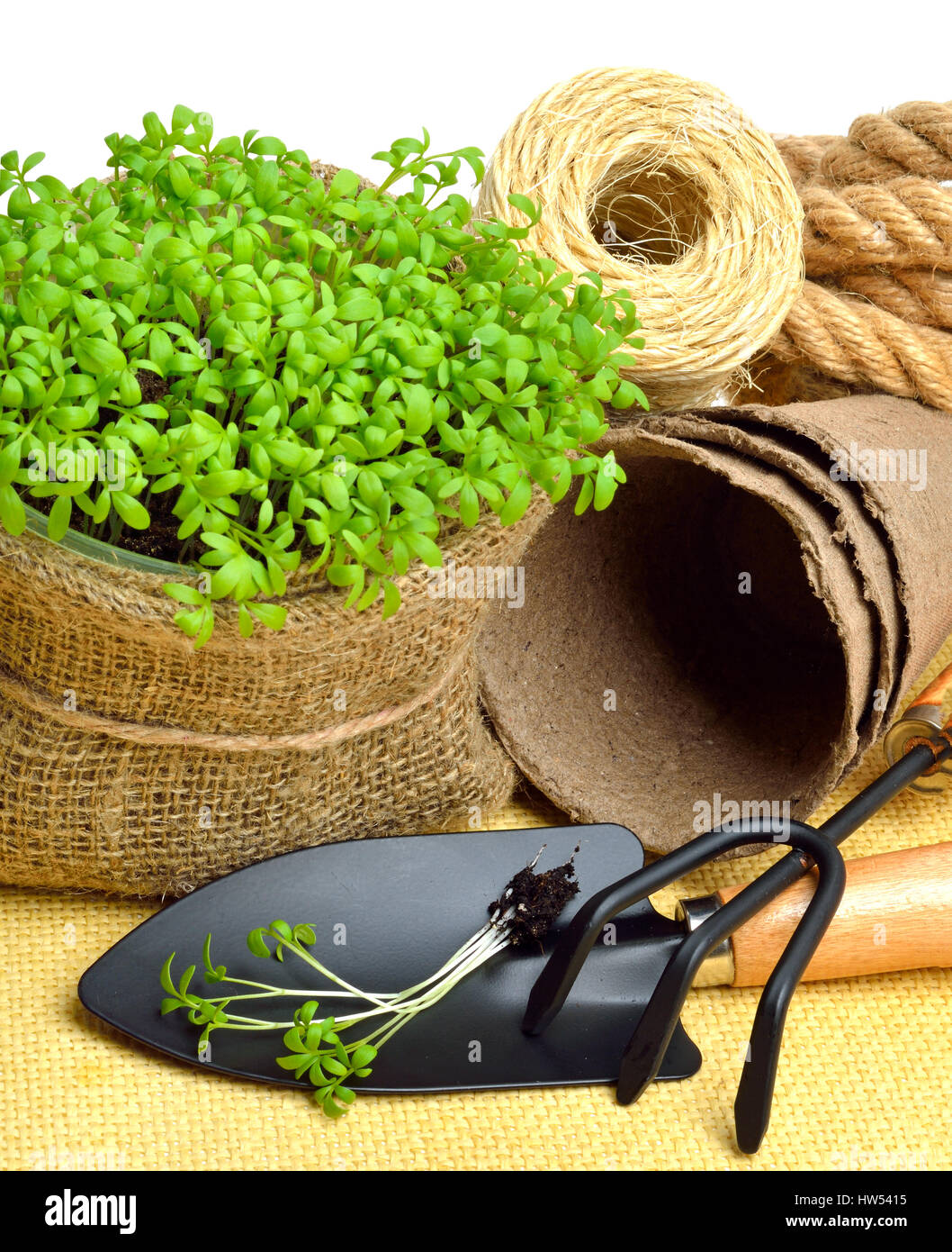 Rope spring bed hires stock photography and images Alamy