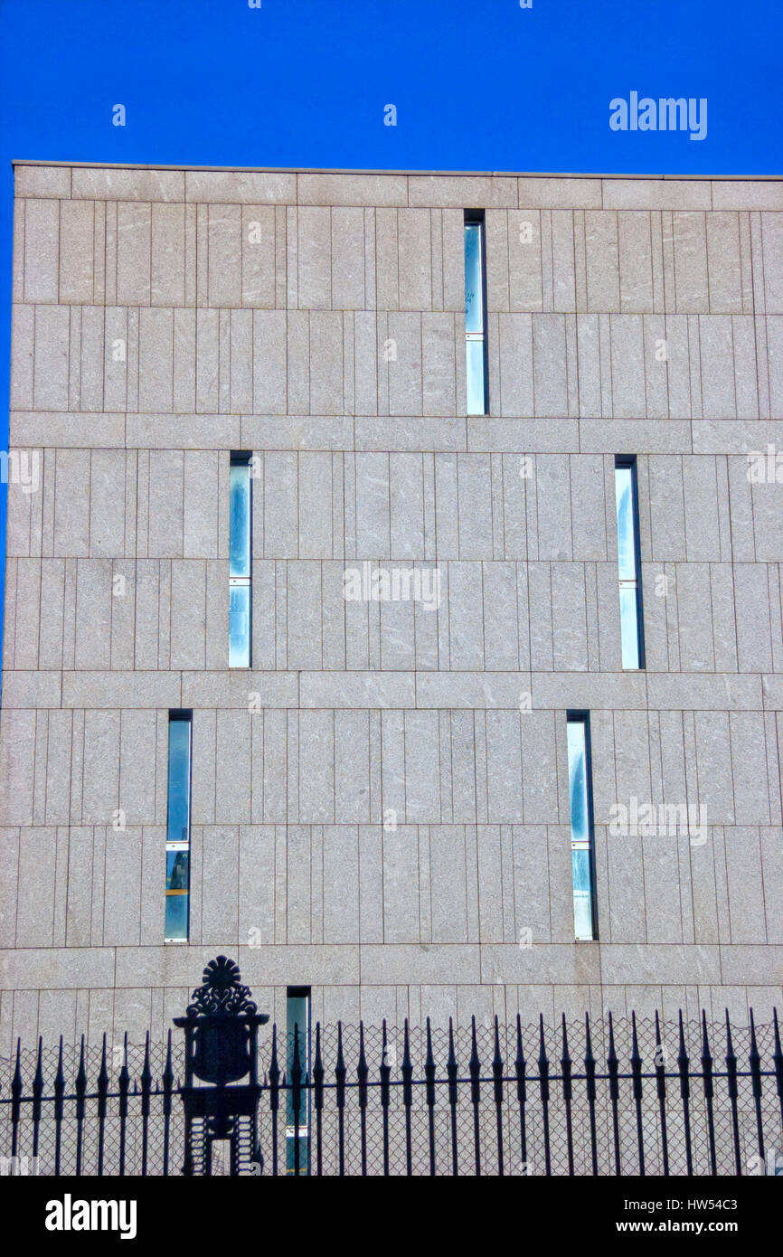 Modern architecture. University building, Dublin, Ireland Stock Photo