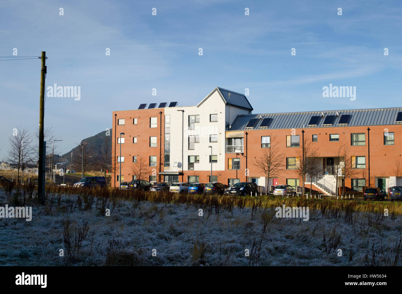 Modern housing in the social inclusion zone of Niddrie / Craigmillar