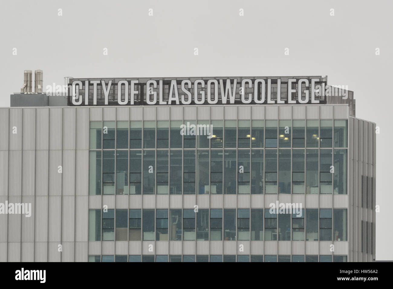 City of Glasgow College City Campus,  Glasgow, Scotland, UK Stock Photo