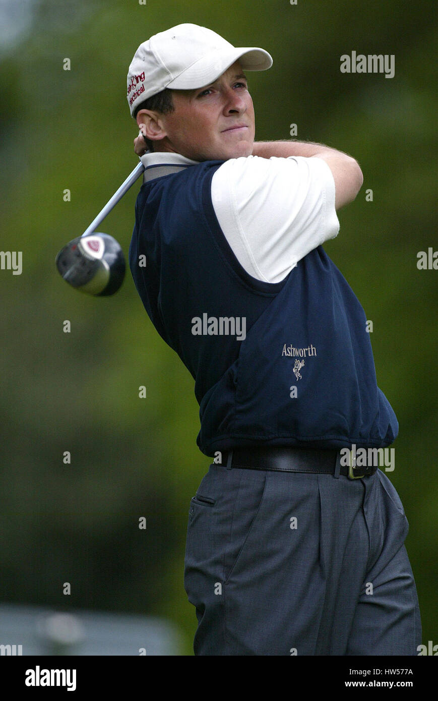 NEIL PRICE ENGLAND WENTWORTH VIRGINIA WATER ENGLAND 24 May 2002 Stock Photo