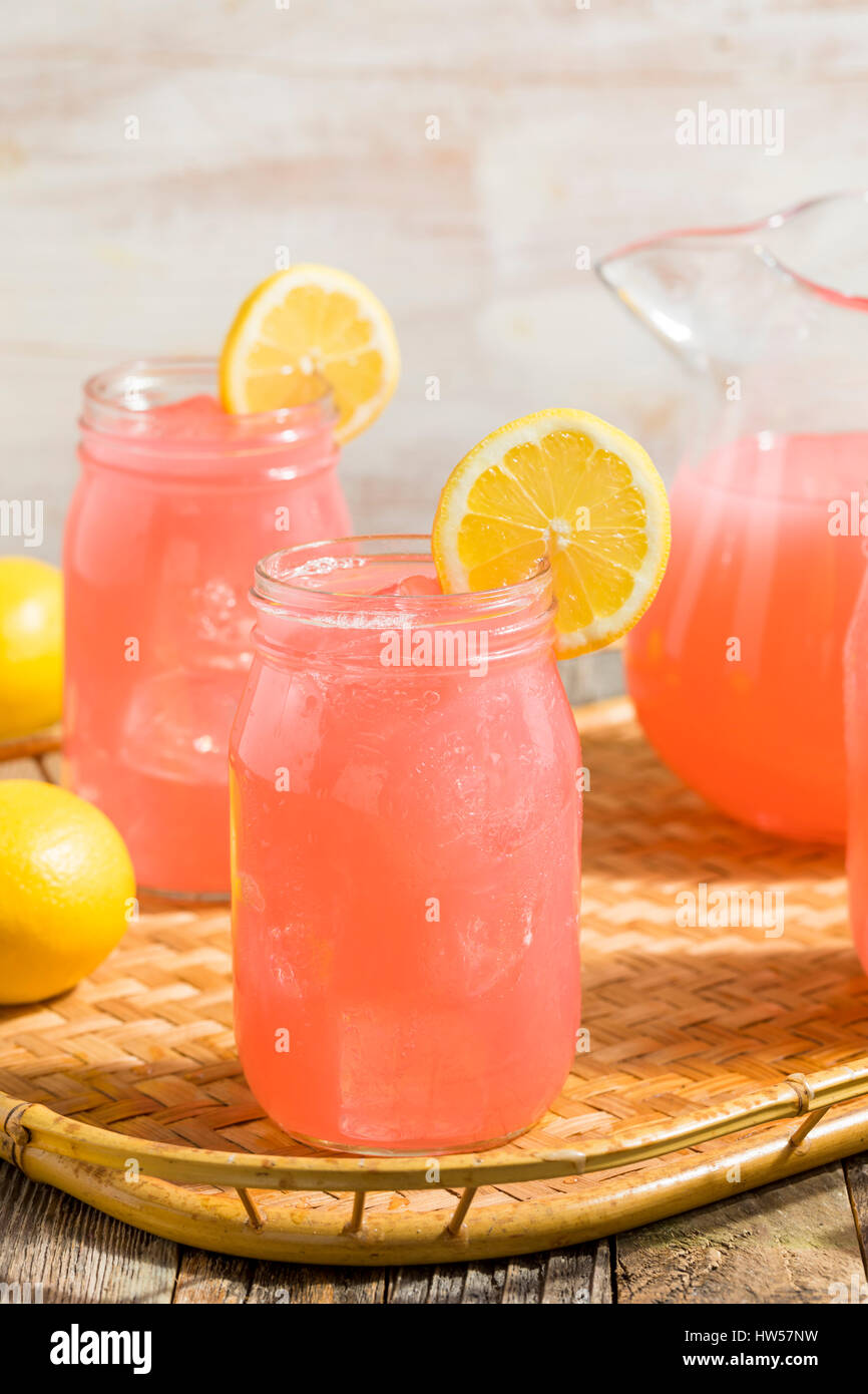 Pink lemonade hires stock photography and images Alamy