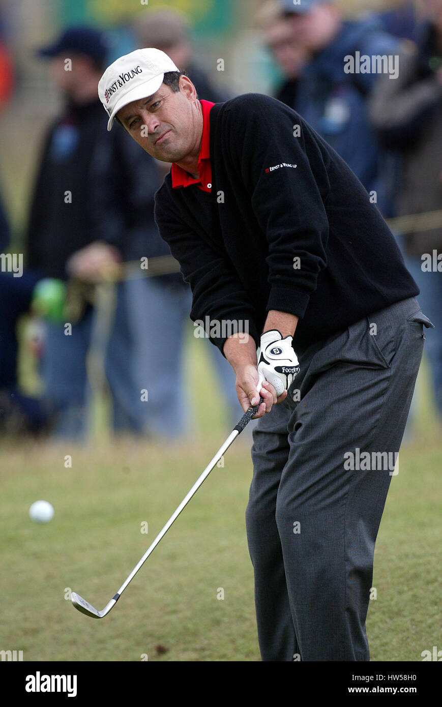 LOREN ROBERTS USA THE OPEN MUIRFIELD SCOTLAND 19 July 2002 Stock Photo
