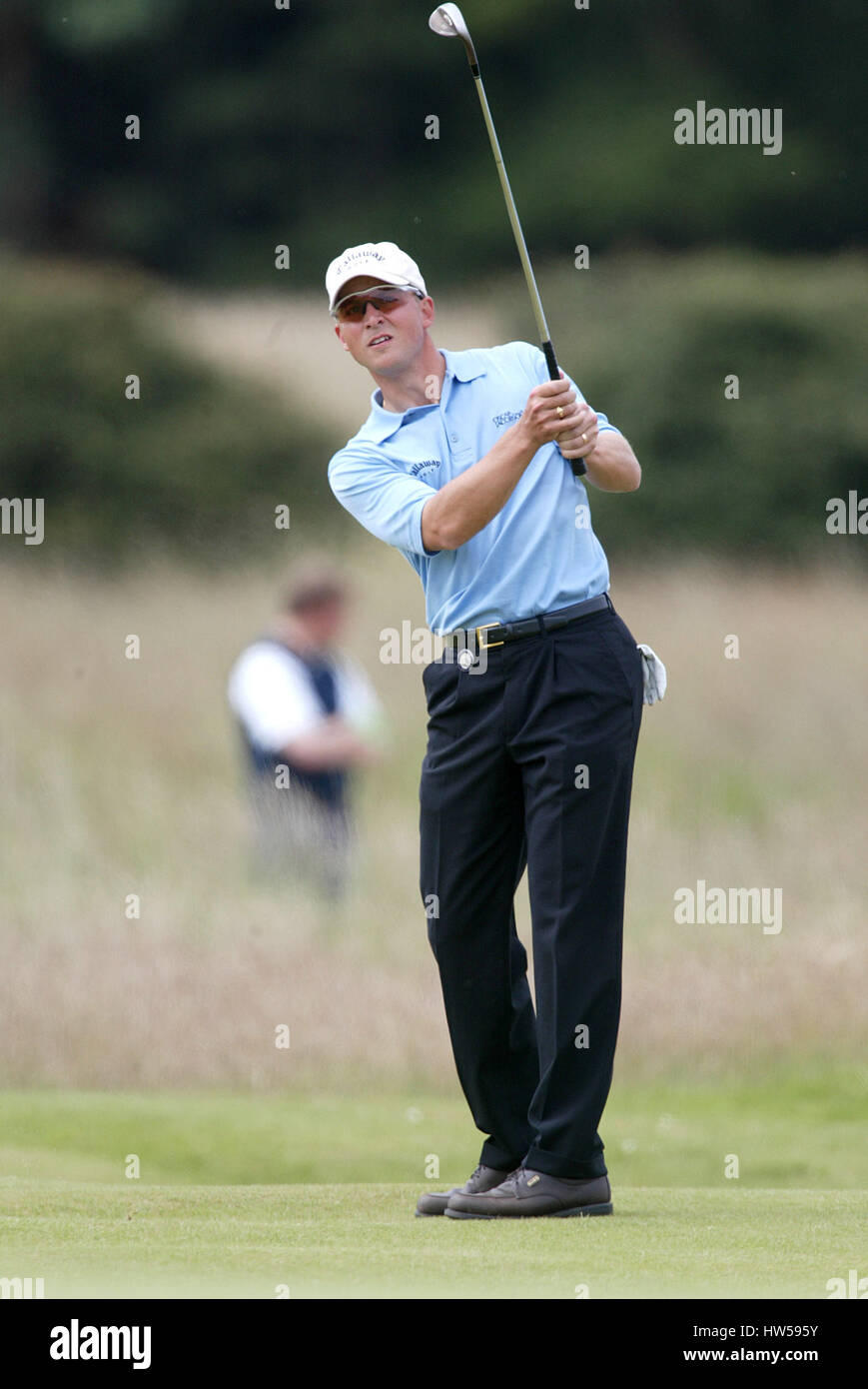 NICLAS FASTH SWEDEN THE OPEN MUIRFIELD SCOTLAND 21 July 2002 Stock ...
