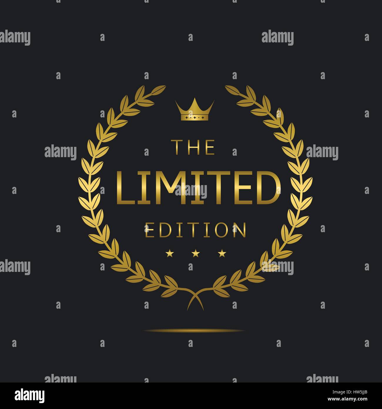 Limited edition label Stock Vector