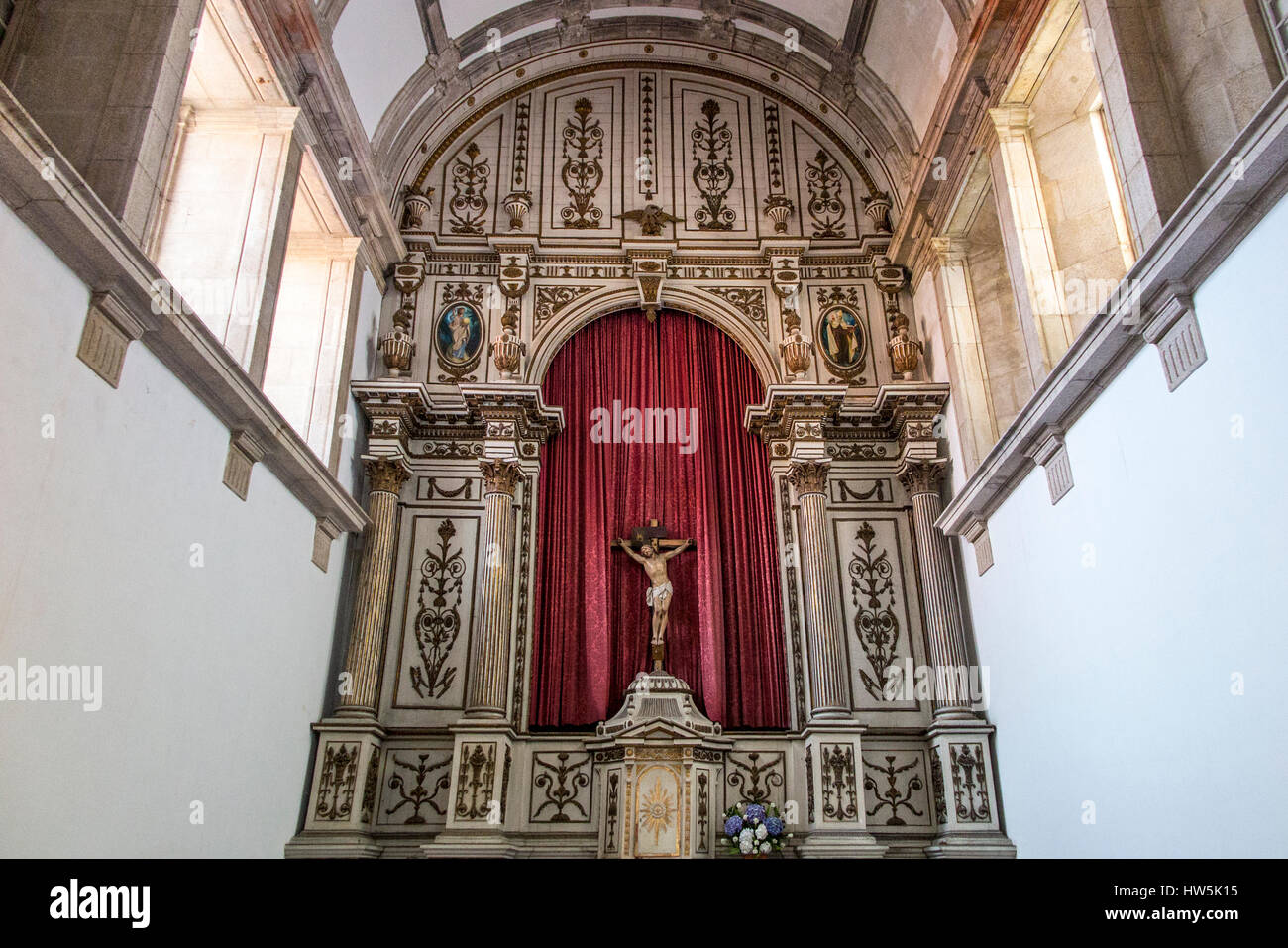 Serra do Pilar Monastery Porto Portugal Stock Photo