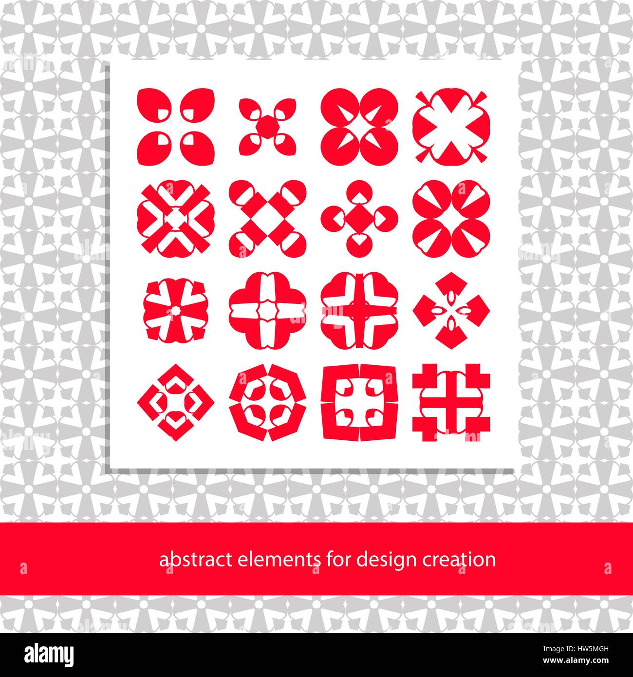 Stylish creative geometric vector signs. Suits for branding logo or ...