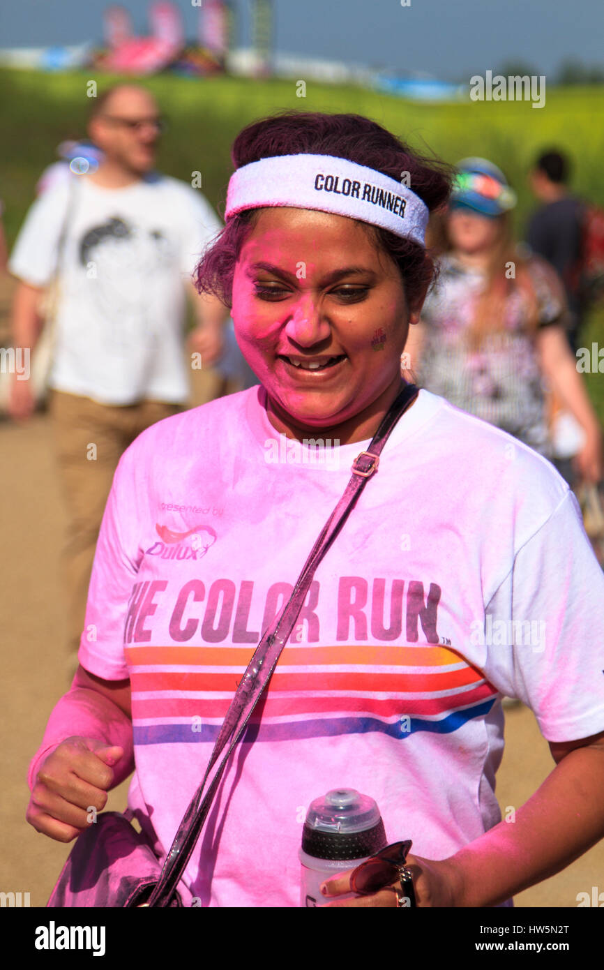 Color run, London, uk Stock Photo Alamy