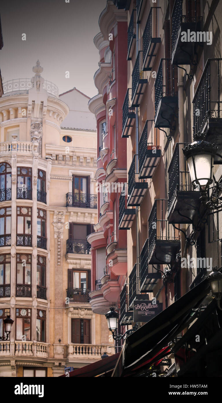 Lane in San Gines Stock Photo