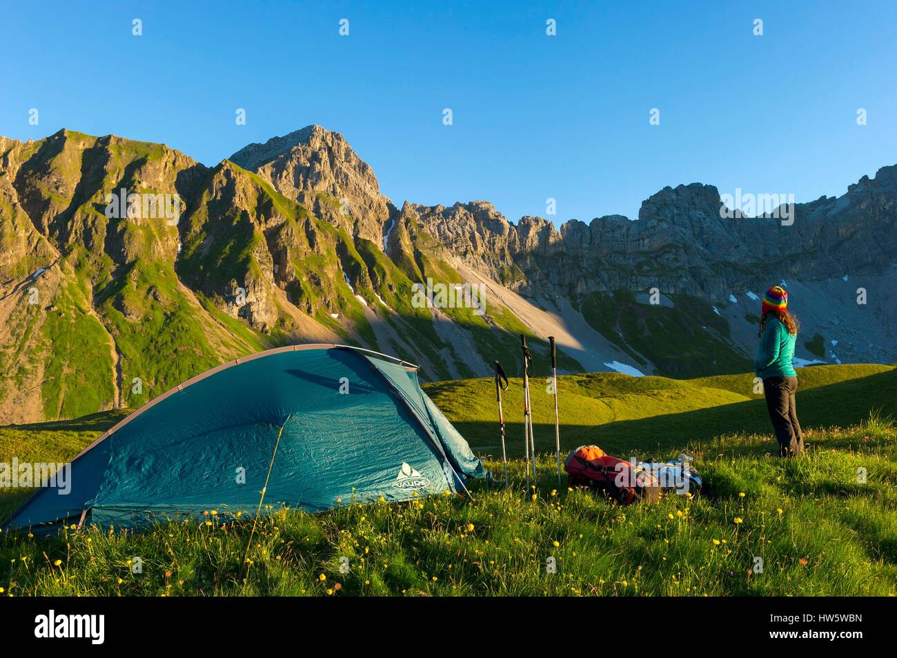 Mountain summer camp france hi-res stock photography and images - Page 3 -  Alamy