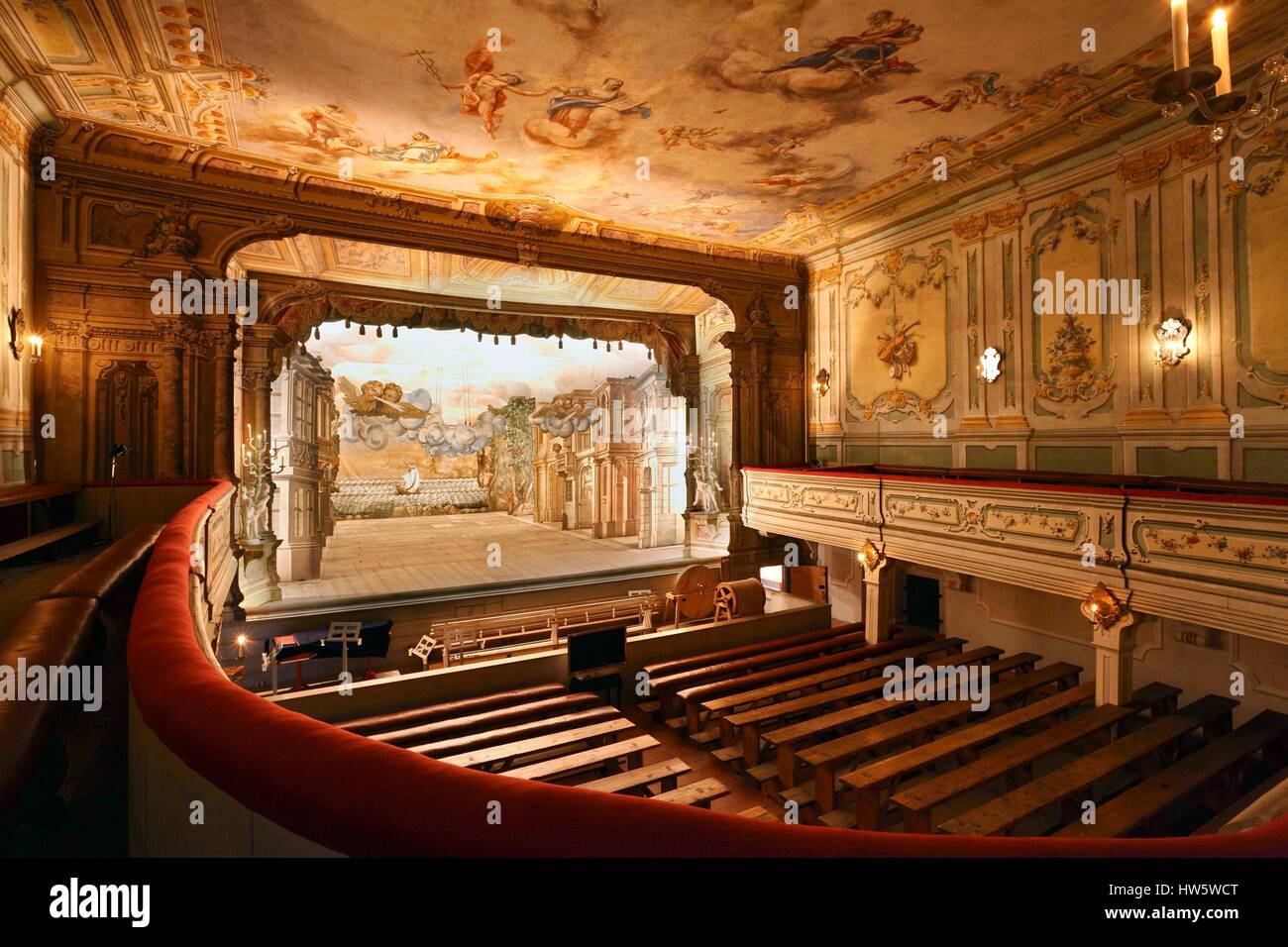 Baroque Theatre High Resolution Stock Photography And Images Alamy