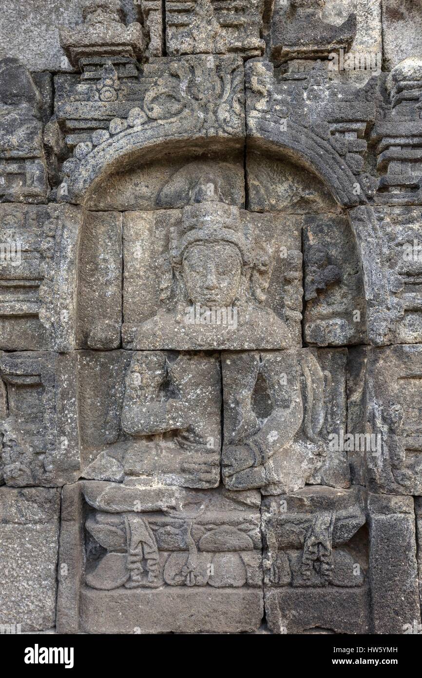 Indonesia, Java island, Borobudur, listed as World Heritage Site by ...
