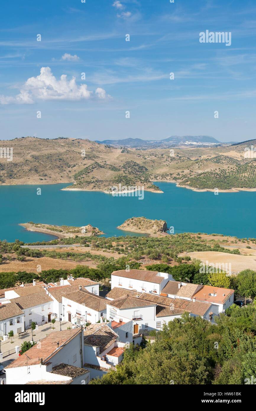 Spain Andalucia Cadix province Zahara de la Sierra Sierra de Grazalema ...