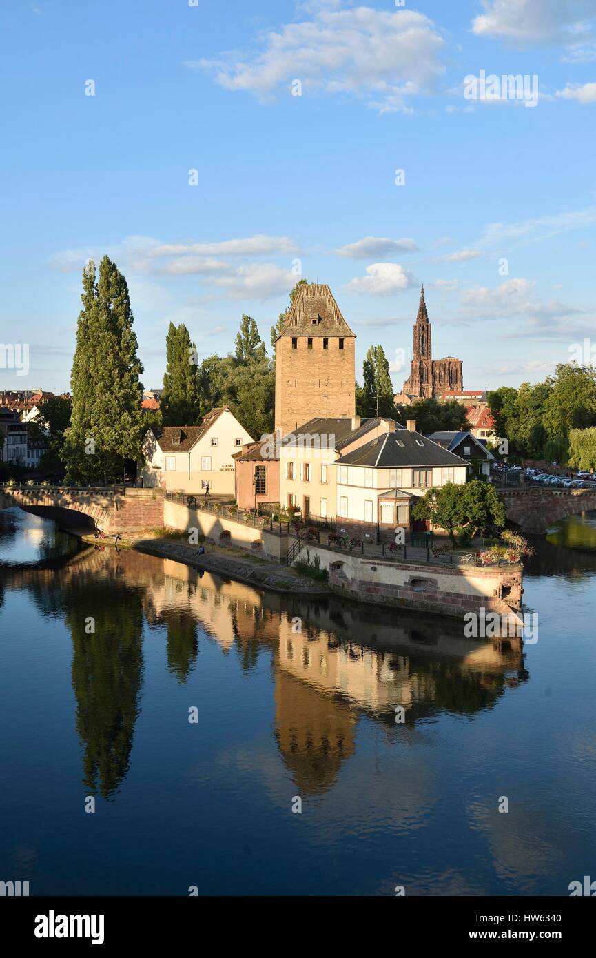 France, Bas Rhin, Strasbourg, old town listed as World Heritage by ...