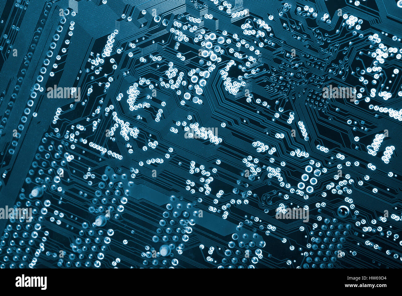 Computer circuit board, close up Stock Photo - Alamy
