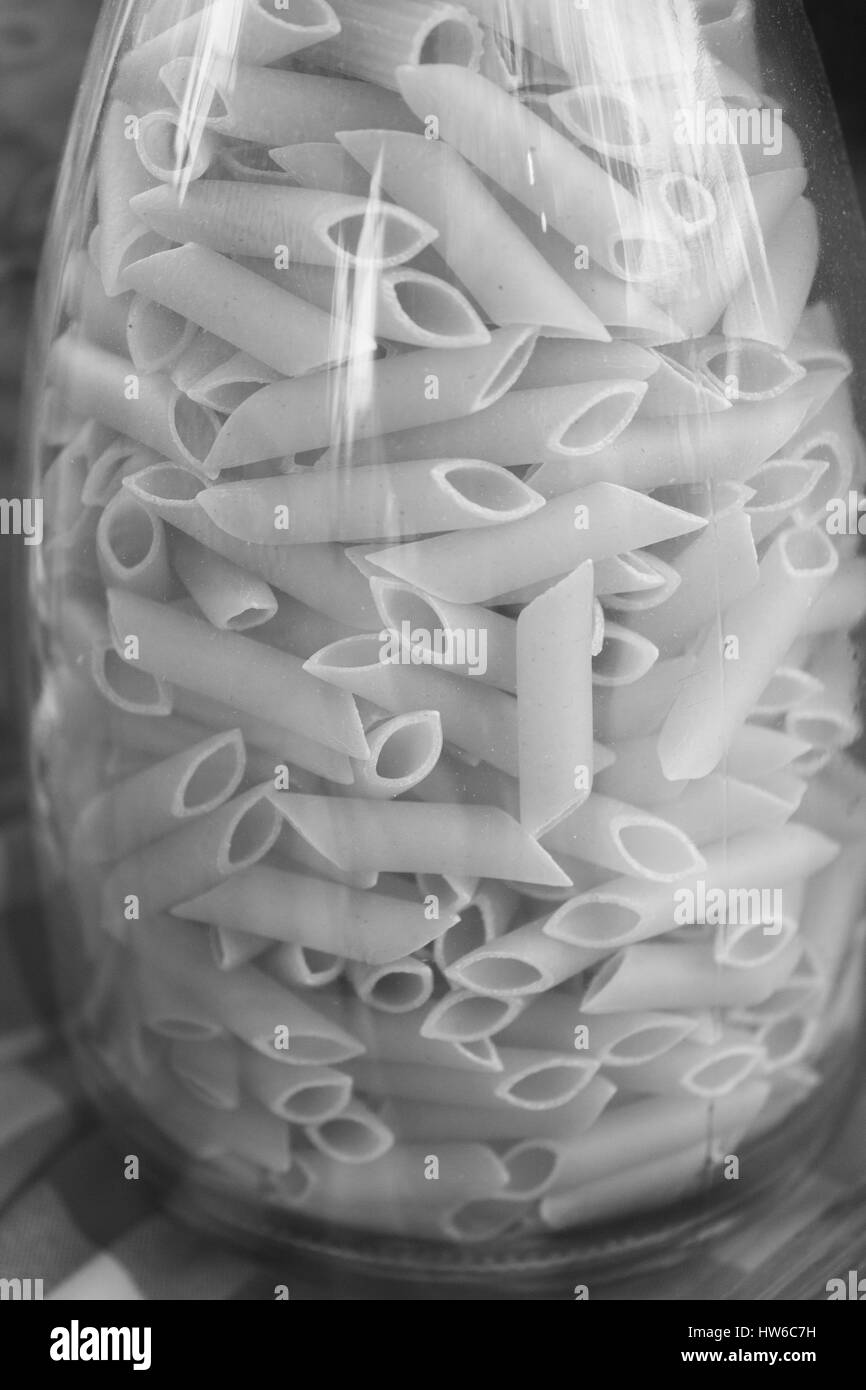 Macaroni italian pasta uncooked Stock Photo Alamy