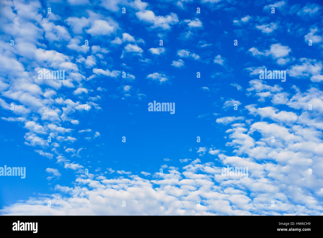 Blue Sky with Cloud Background/ Texture Stock Photo - Alamy