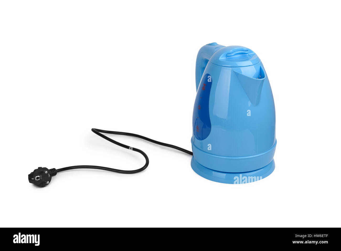 plastic electric kettle isolated on white background Stock Photo Alamy