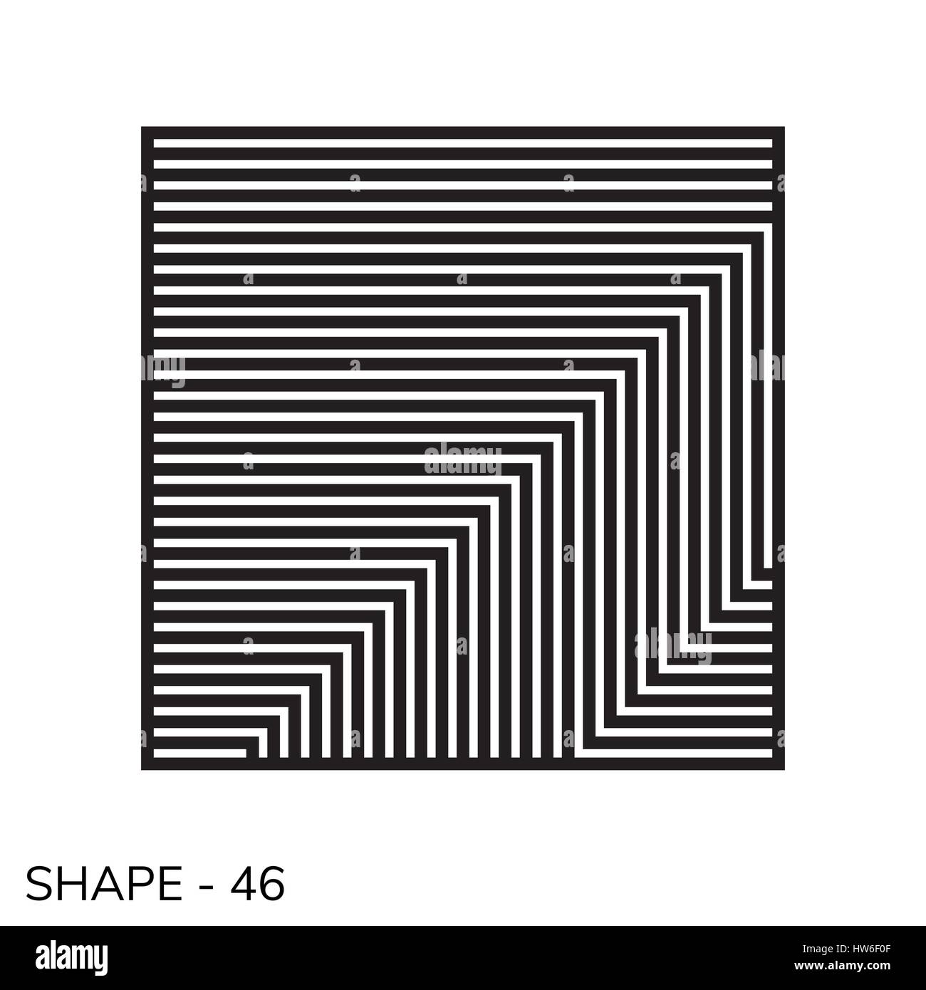 Geometry Simple Photo Simple Geometric Shape Stock Vector Image & Art - Alamy