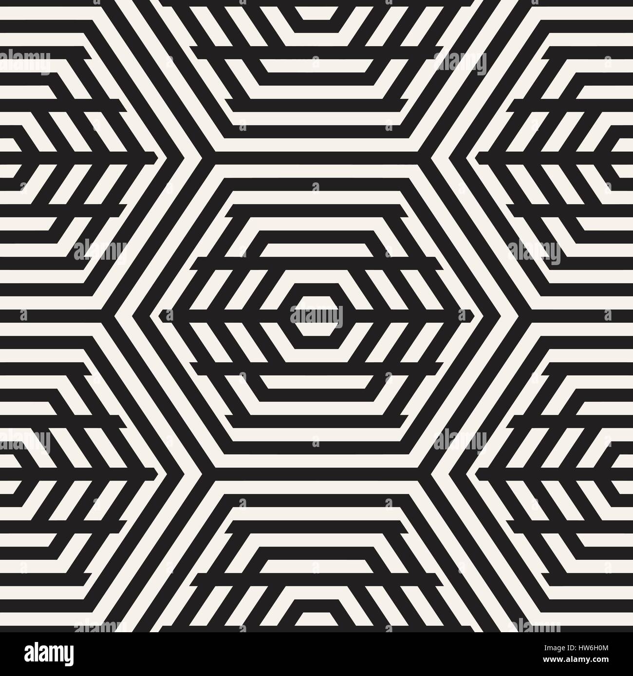 Vector Seamless Pattern. Repeating Lattice Abstract Background. Linear ...