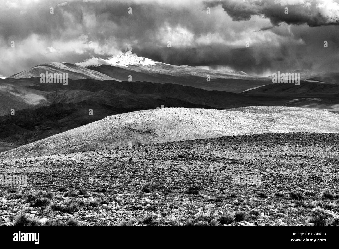 Image of the Nevado de Chañi in the province Jujuy (Argentina). Stock Photo