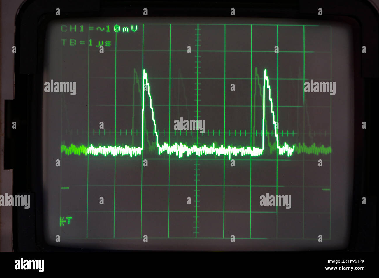 Oscilloscope Stock Photo Alamy