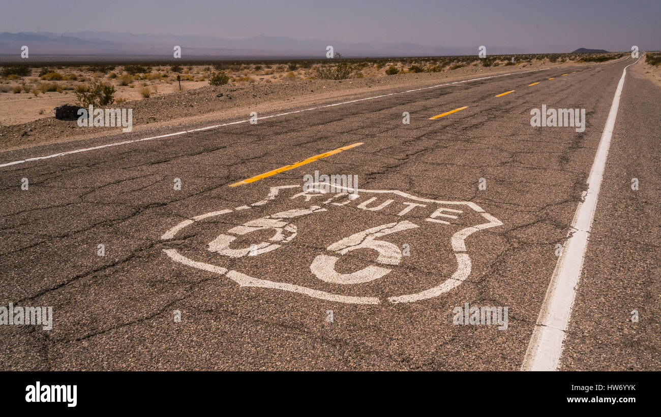 Route 66, Mojave Desert, California