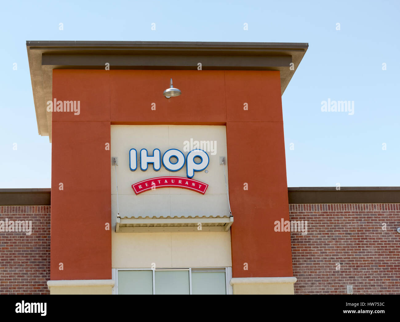 SACRAMENTO, USA - SEPTEMBER 5: IHOP restaurant sign on September 5, 2013 in Sacramento, California.  IHOP (International House of Pancakes) is a Unite Stock Photo