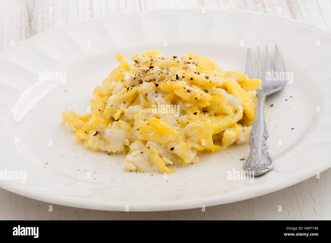 Fast nutritious scrambled eggs hi-res stock photography and images - Alamy