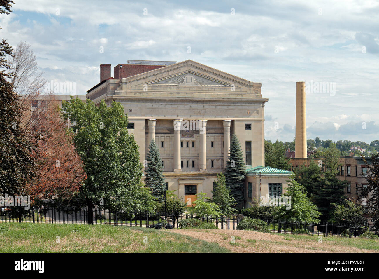 The NeoClassical Masonic Temple on State Street, Springfield, Ma