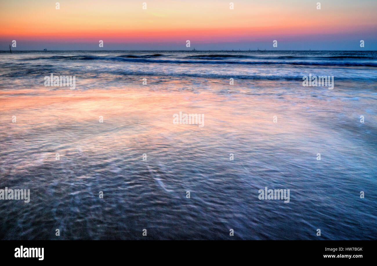 Beautiful sunrise over the sea Stock Photo - Alamy