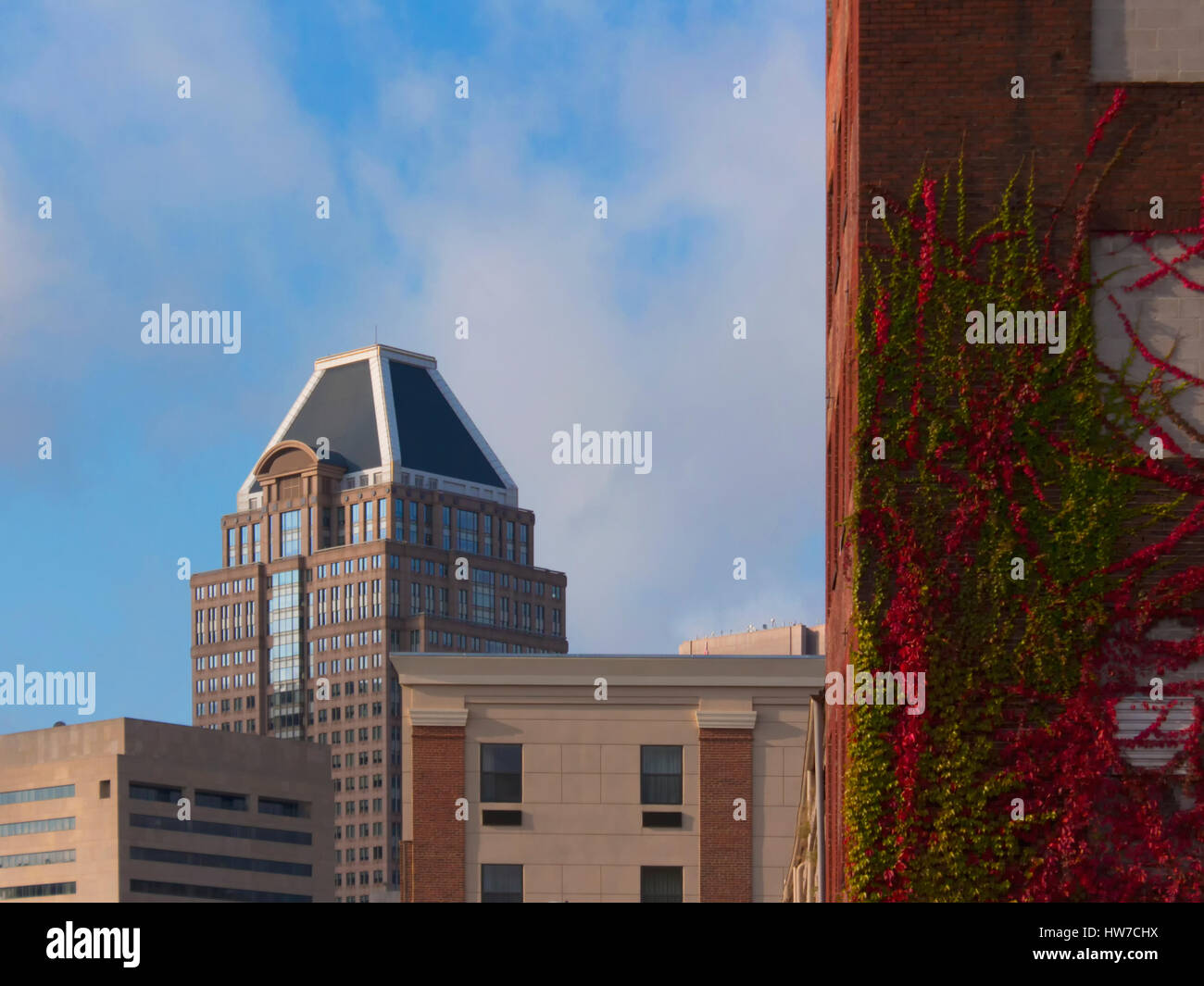 Old and new buildings Stock Photo - Alamy