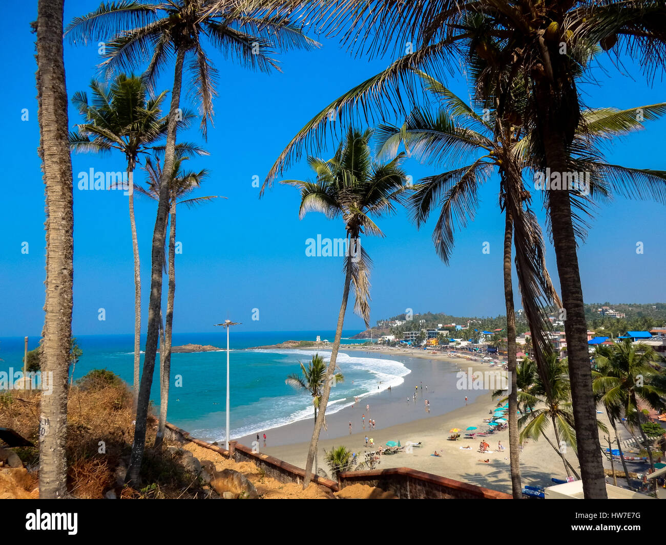 Kovalam beach hi-res stock photography and images - Alamy