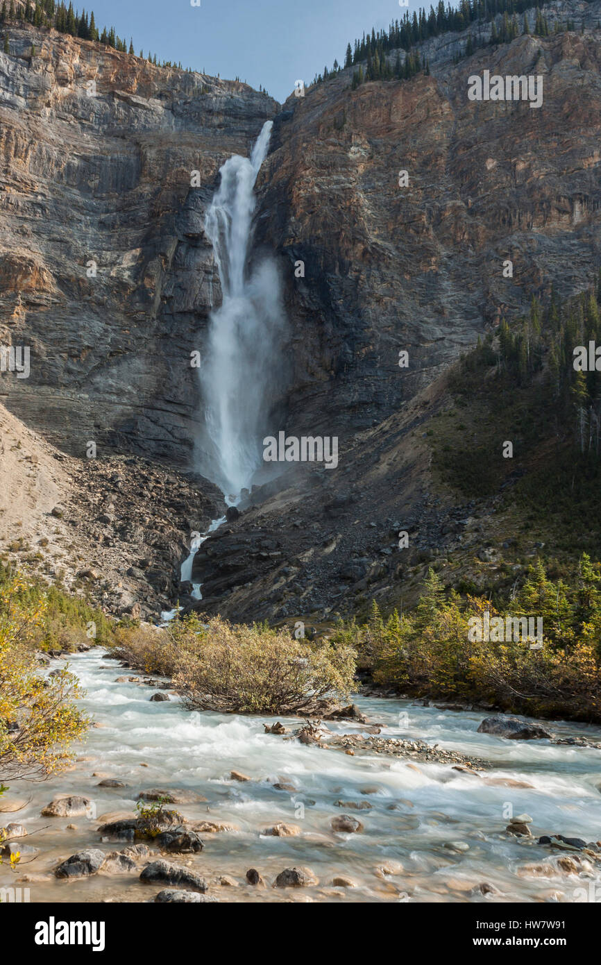 Takakkaw Falls, Yoho National Park, Canada Stock Photo