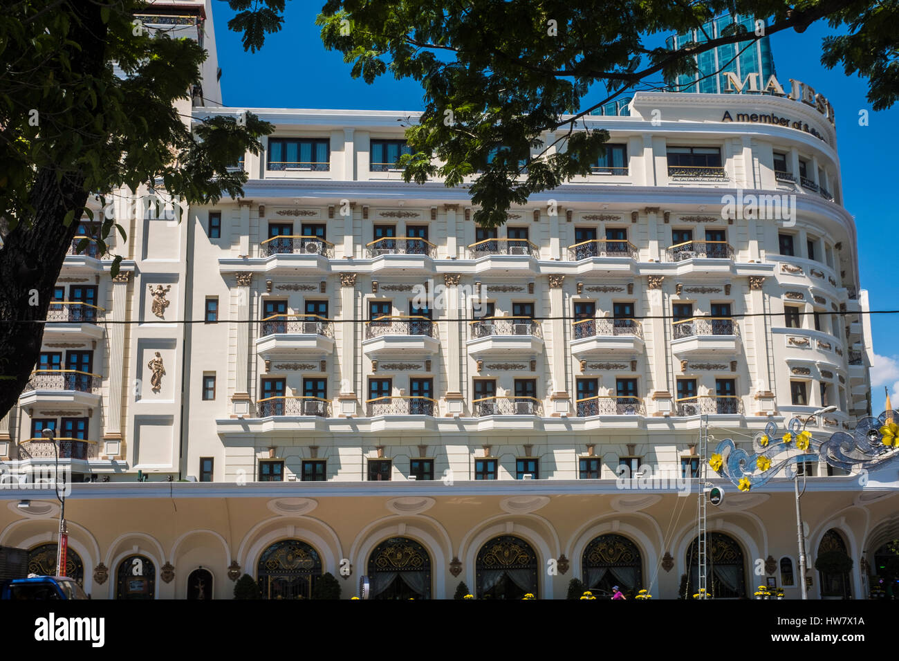 Majestic Hotel, Ho Chi Minh City, Vietnam Stock Photo Alamy