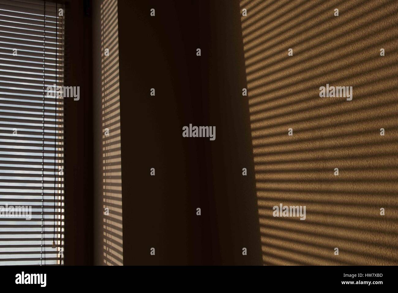 shade of blind on the wall, subject shadow on the wall, shadow