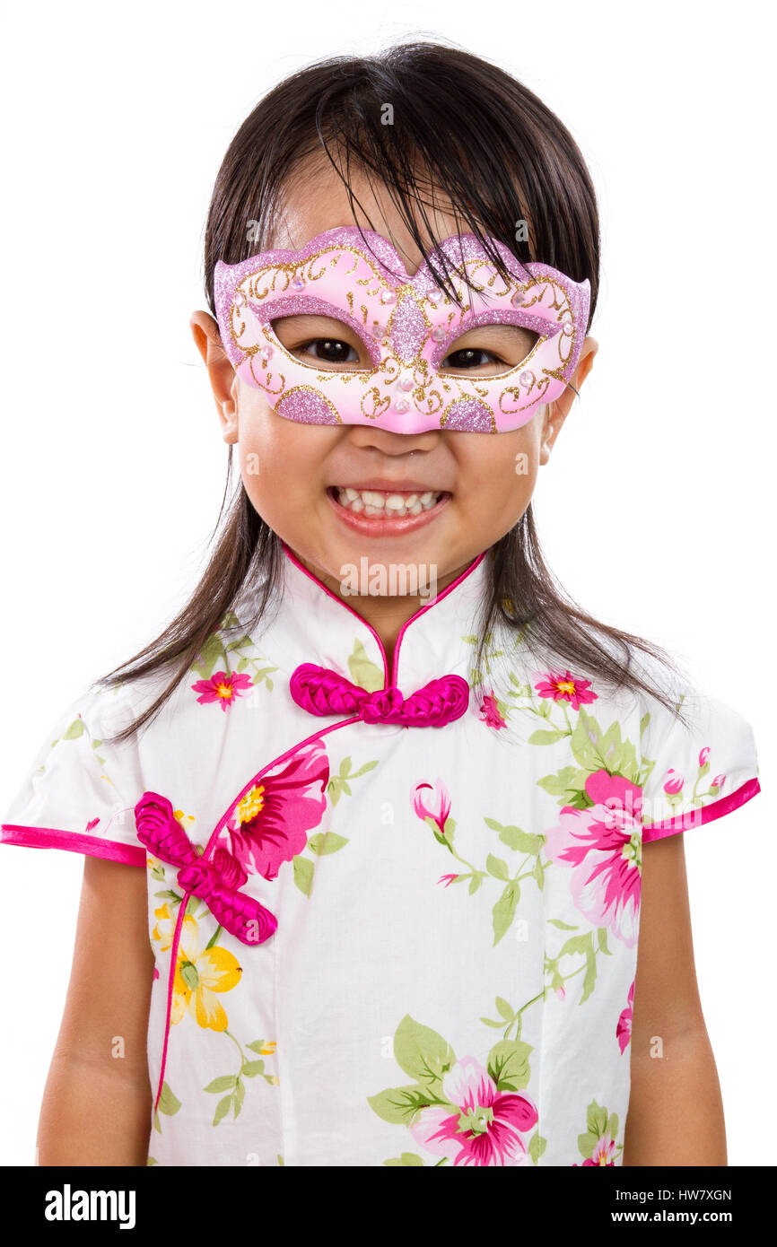 Oriental girl wearing mask hires stock photography and images Alamy