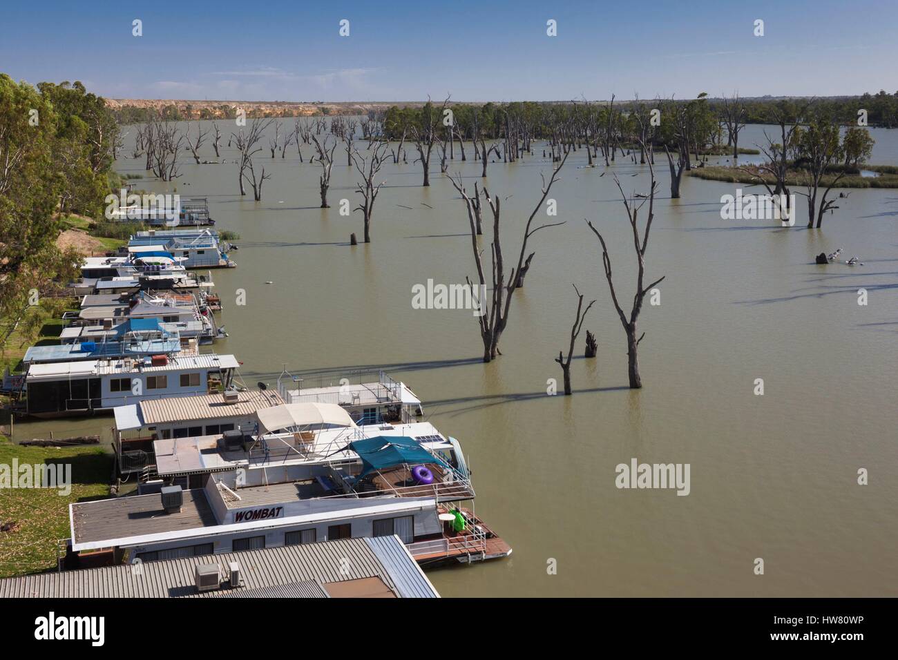 Houseboat murray river australia hires stock photography and images Alamy