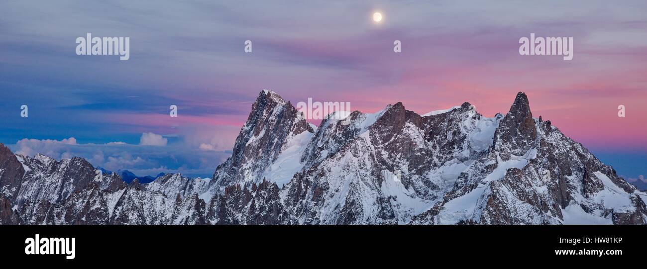 Grandes jorasses north face hi-res stock photography and images - Alamy