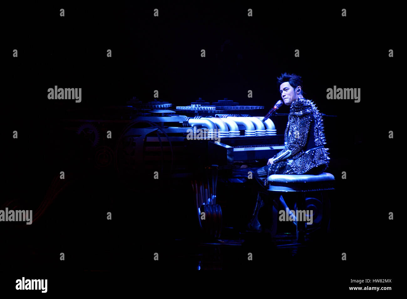 London, UK, 17th March, 2017. Jay Chou sold out concert at ...
