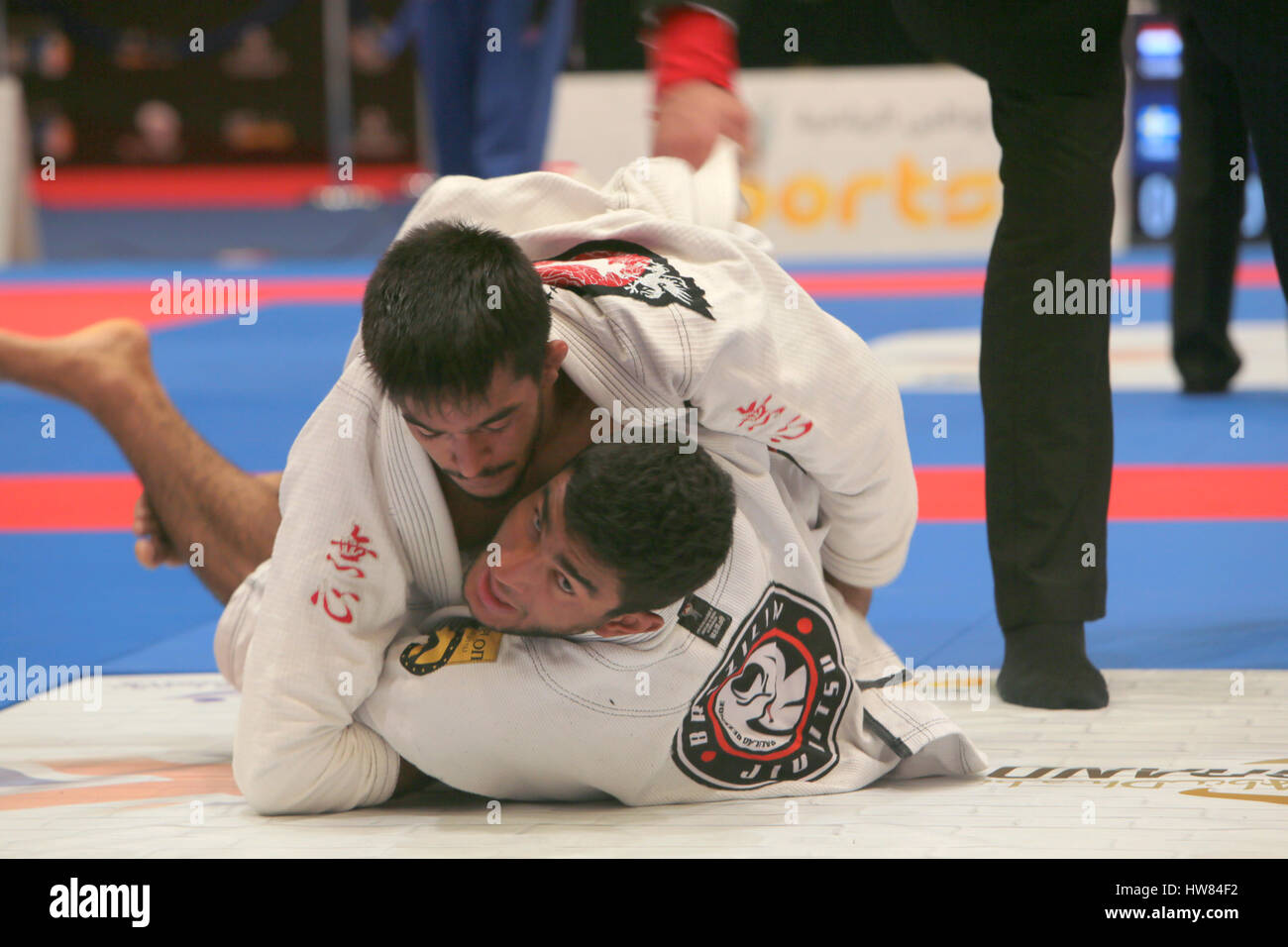 London, UK. 18th Mar, 2017. The United Arab Emirates Jiu Jitsu