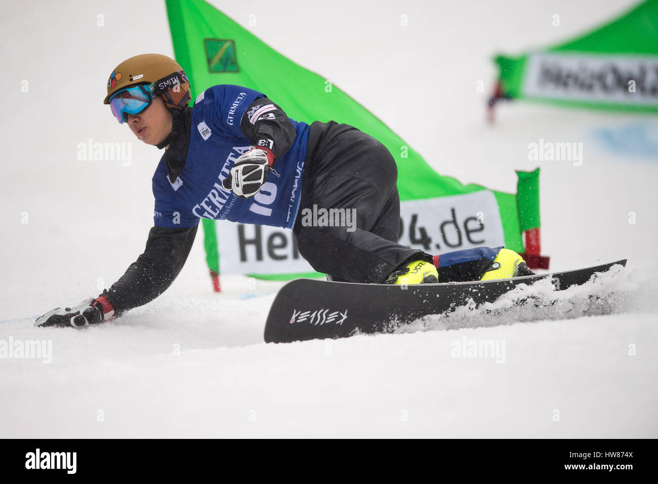 Winterberg, Germany. 18th Mar, 2017. Lee SangHo from South Korea