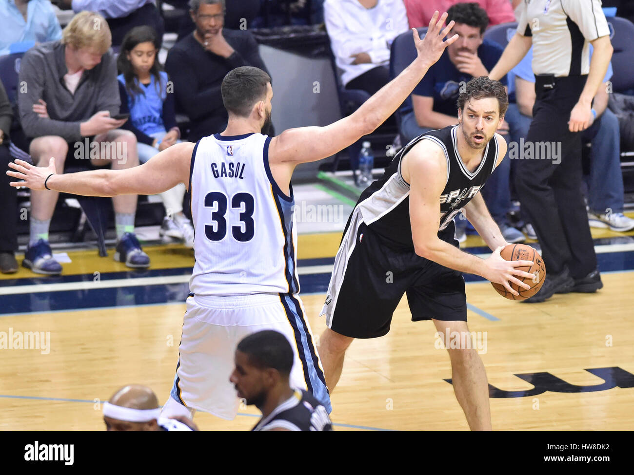 Juancho Hernangómez vs Spurs (19 - 1 - 2017) 