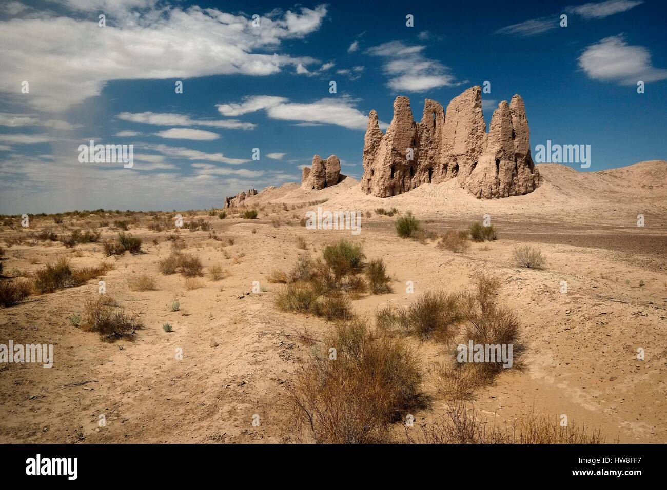 Uzbekistan, Republic of Karakalpakstan, Ellikqala District, Kyrk-kyz