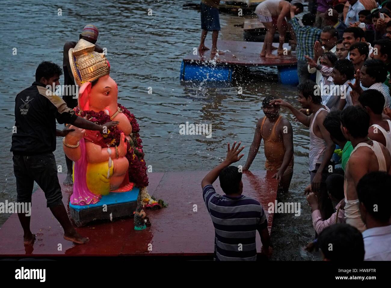India, Maharashtra State, Kolhapur, Ganesh Chaturthi is a 10 day Hindu