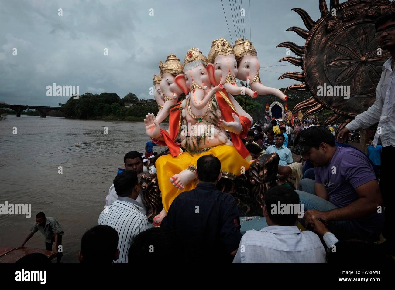 Kolhapur statue hires stock photography and images Alamy