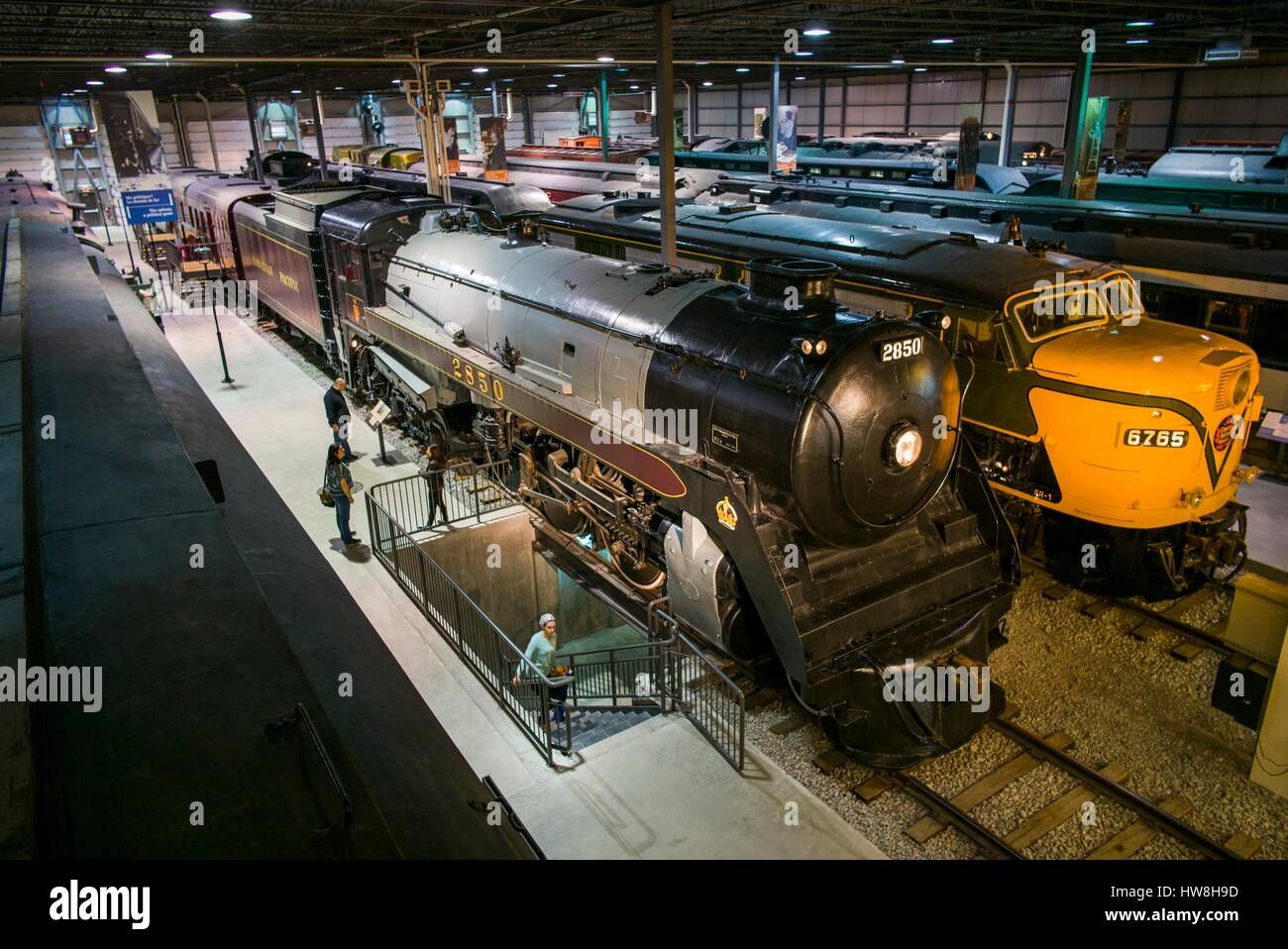 Canada, Quebec, Montreal, Delson, Canadian Railway Museum, Exporail