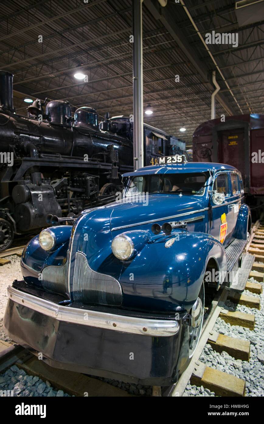 Canada, Quebec, Montreal, Delson, Canadian Railway Museum, Exporail