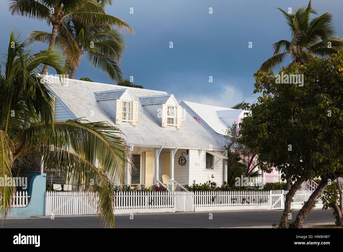 Bahamas, Eleuthera Island, Harbour Island, Dunmore Town, Colonialera